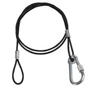 Pulse PLS00471A Black Wire Safety Bond, 3 mm x 900 mm