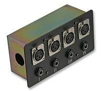 PULSE PLS00514 CONNECTION BOX 4X XLR S + JACK [1] Pro-Series (Epitome Verified)