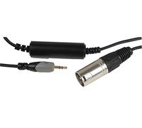 Pulse PLS00549 Ground Loop Isolator, 3.5 mm Jack and Plug to Single XLR Plug