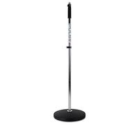 Pulse Silver Retro Round Base Microphone Stand