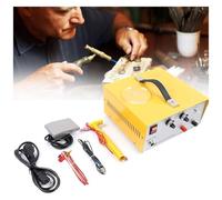 Pulse Sparkle Spot Welder, Portable Spot Welder Machine DIY Kit, Permanent Jewelry Welder Kit Jewelry Spot Welder for Gold Silver Platinum Jewelry Welding,80A