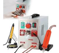 Pulse Welding Machine,Lithium Battery Spot Welder,Mini Portable Spot Welding Equipment,with Soldering Pens and Spot Welding Pens for 18650,21700 Lithium Battery Pack Building(Spot Welding Pen 70 B)