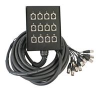 PULSE XLR 12 WAY Multicore Stage or Theatre Box Loom Snake Cable 30m [30 metres]