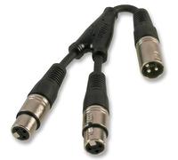 [PULSE] XLR ADAPTOR LEAD, PLUG TO 2X SKTS|AUDIO, VIDEO CABLE ASSEMBLIES - PLS00288