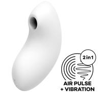 Pulsed air clitoral stimulator & vibrator Vulva Lover 2 Blue, Poids 0.272 Kg, Color White