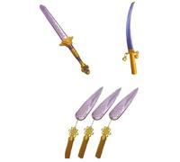 PulseLaaab Kpop Demon Weapons, Cosplay Knife Sword Cartoon Dart Hunters Costume Accessories for Halloween Party(5pcs)