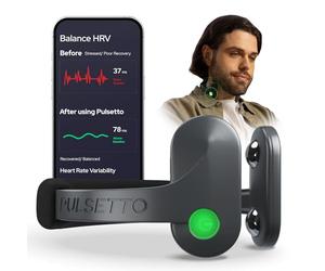 Pulsetto LITE (V1) Vagus Nerve Stimulator Neck Wellness Wearable Device - Supports Calm, Relaxation & Mindfulness - Sleep Aid, Insomnia & Anxiety Relief for Adults - Wireless Neck Tens Machine