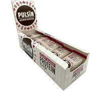 Pulsin - Maple and Peanut Vegan Protein Bars - 18 x 50g - 14.1g Protein, 4.7g Fibre, 240 Kcal Per Serving - Gluten Free, Plant Based, Palm Oil Free and Dairy Free Snack Bar