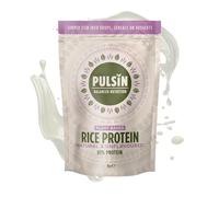 Pulsin - Natural and Unflavoured Vegan Rice Protein Powder - 1kg - 8.1g Protein, 0.4g Carbs, 43 Kcal Per Serving - Low Carb, Gluten Free, Plant Based, Palm Oil Free and Dairy Free