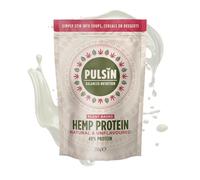 Pulsin - Natural Unflavoured Vegan Hemp Protein Powder - 250g - 4.9g Protein, 0.4g Carbs, 35 Kcal Per Serving - Gluten Free, Plant Based, High Fibre, Rich in Omega 3 & Dairy Free