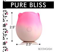 Pulsing Petals Throbbing Rose Stimulator - Pink