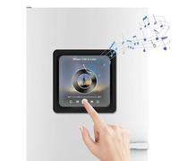pulunto Customized Music Fridge Sticker, Personalized Album Fridge Magnet with Photo, Cute Funny Music Fridge Magnet Can Play Songs, Vinyl Record Refrigerator Magnets, Gifts for Music Enthusiast