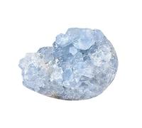pulunto Natural Celestite Crystal Stone Blue Celestite Cluster Irregular Quartz Mineral Specimen Healing Stones For Home Decor