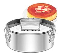 puluru Flan Pan Flanera Mold, Stainless Steel Flan Mold with Lid - Flan Maker for 6 Quart Instant Pot