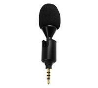 Puluz 3.5mm Jack Microphone Tie-clip Omnidirectional Anti-wind Cover 1.5m