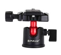 PULUZ 360 Degree Rotation Panoramic Metal Ball Head with Quick Release Plate for DSLR & Digital Cameras (Black)