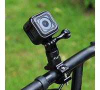 PULUZ 360° Rotation Bike Handlebar Adapter Mount,Aluminum Motorcycle Handlebar Holder with Screw for GoPro Hero12 Black / Hero11 /10/9 /8/7 /6/5, Insta360 Ace, DJI Osmo Action 4 Action Cameras