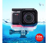 PULUZ 60m Underwater Depth Diving Case Underwater Protective Case Waterproof Camera Housing for Insta360 ONE R 4K Wide-angle Edition