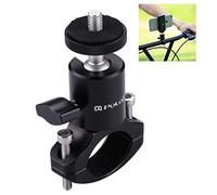PULUZ Bike Motorcycle Camera Handlebar Mount for Gopro, Aluminum Alloy Bicycle Mount Bracket for GoPro HERO 12/11/10/9/8/7/6/5/4/3/Session, DJI OSMO Action Camera