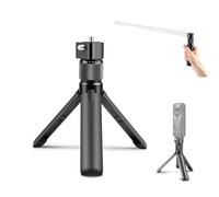 PULUZ Bullet Time Handle Tripod Rotating Grip for Insta 360 X5/X4/X3 DJI Pocket 3/ Go pro, Desktop Tripod Stand Action Camera Selfie Stick