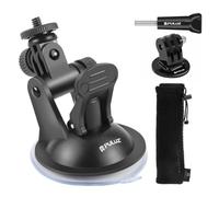 PULUZ Car Suction Cup Mount for GoPro Hero 13-9 and Other Action Cameras (Without ball head)