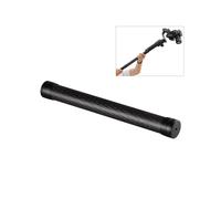 PULUZ Carbon Fiber Extension Monopod Pole Rod Extendable Stick for DJI / MOZA / Feiyu V2 / Zhiyun G5 / SPG Gimbal, Length: 35cm(Black)