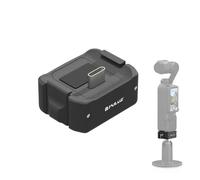 PULUZ Charging Adapter Base for DJI Osmo Pocket 3, Type-C Dock Desktop Charging Base Aluminum Alloy Camera Mount Bracket with 1/4 Screw Hole