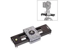 PULUZ Close-Up Shooting Desktop Fluid Drag Track Slider Aluminum Alloy Camera Video Stabilizer Rail with 1/4 inch Screw for All DSLR Video Cameras and DV Camcorders
