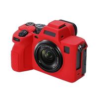 PULUZ Digital Camera Case for Sony A7 IV,Anti-Scratch Soft Silicone Protective Camera Case Camera Skin Case Cover(Red)