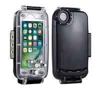 PULUZ for iPhone 8 Plus & 7 Plus 40m/130ft Waterproof Diving Housing Photo Video Taking Underwater Cover Case (Black)