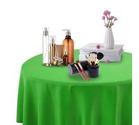 PULUZ Green Screen Backdrop 2m x 2m Machine Washable Photography Cloth for Studio, Product, Portrait, Tabletop & Live Scene Video Shoots, Pure Colour Thick Polyester Collapsible Background