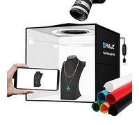 PULUZ Light Box Photography 30CM Photo Box Studio Tent Portable Foldable Box Kit for Photography Small Items Jewellery with + 6 PVC Backdrops + Light Diffuser+Reflection Board