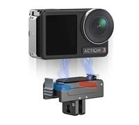 PULUZ Magnetic Quick Release Adapter Connector for DJI Osmo Action 5 Pro, Magnetic Mount Base for Osmo Action 4 3