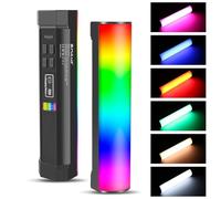 PULUZ Magnetic RGB Video Light Stick, Photography Lighting Handheld, 360° Full Color Light Wand Portable 2000mAh Rechargeable Battery, 2500-9000K, Mini Light Stick Tube Supoort Magnetic Attraction