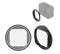 PULUZ Metal Lens Protective Frame for Insta360 Ace Pro, Filter Holder for Expansion Round 49mm ND/CPL Filters