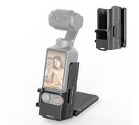 PULUZ Osmo Pocket 3 Folding Magnetic Mount, Upgraded Clamp Adapter Case for DJI Osmo Pocket3 Base Bracket Adjustable Desktop Stand Action Cam Accessories
