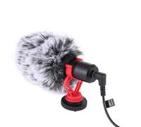 PULUZ Professional Interview Condenser Video Shotgun Microphone with 3.5mm Audio Cable for DSLR & DV Camcorder, for iPhone/Andoid Smartphone, Canon Nikon Sony Camera Camcorders