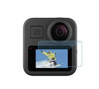 PULUZ Screen Protector for GoPro Max, 2 PCS LCD Display Screen Protector Tempered Glass Film for GoPro Max Action Camera