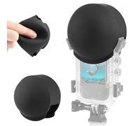 PULUZ Silicone Lens Cover for Insta360 X5 Invisible Diving Housing | Soft Silicone Material, Protective Dive Case Lens, Scratch-proof, Dust-proof, Not for X5 Invisible Diving Case Pro Version