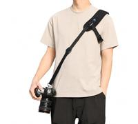 PULUZ Universal Single Shoulder DSLR SLR Camera Strap Quick Release Anti-Slip Soft Pad Single Shoulder Camera Strap with 1/4 inch Screw Metal Hook for Canon/Nikon/Sony and more (180cm)