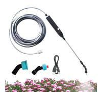 Pulvérisateur électrique - rechargeable de type C, distributor d'eau télescopique | Lance de jardinage multi-buses portable pour fertiliser les fleurs, la pelouse, les légumes, la terrace, les