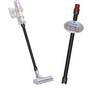 Pulyibo Extension Wand for Dyson, Replacement Parts for Dyson Stick V15 V11 V10 V8 V7 Vacuum Cleaner, Aluminium-Magnesium Alloy, Quick Release Wand 73CM (Black)