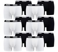 Puma 12 er Pack Boxer Boxershorts Men Pant Underwear, konfektionsgröße:XL, Color:301 - White/Black