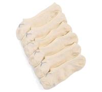 PUMA 171002001 UK 9-11 Unisex Footie Socks (3 Pair Pack) Oatmeal