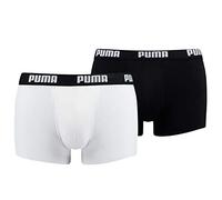 Puma 2 er Pack Short Boxer Boxershorts Men Pant Underwear New, konfektionsgröße:S, Color:301 - White/Black