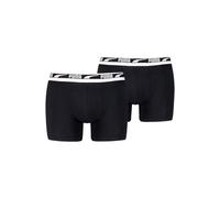 Puma 2-Pack Everyday Multi Logo Boxer Briefs, Black - S
