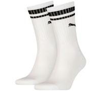 Football Socks Puma Crew Heritage (x2) Blanc 39/42