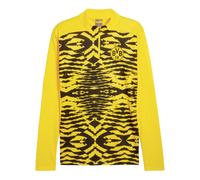 Puma 2024-2025 Borussia Dortmund Prematch 1/4 Zip Top (Yellow) Medium Adults