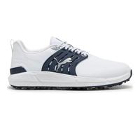 PUMA 2025 IGNITE ELEVATE 2 TOUR GOLF SHOES - WHITE / NAVY - 10 UK