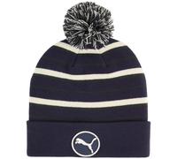 PUMA 2025 POM BEANIE HAT - DEEP NAVY / ALPINE SNOW
